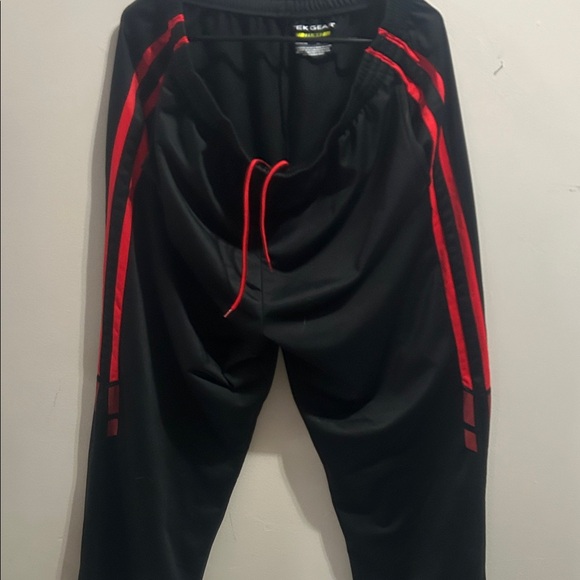 Tek Gear Black Joggers with Red Accents - Picture 6 of 9
